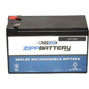 12V 9.5AH SLA Rechargeable Replacement Battery for UPS Back Up, Electric Scooter, Emergency Lighting, Wheel Chair, and More: 5.94 x 2.56 x 3.72, T2 Terminal