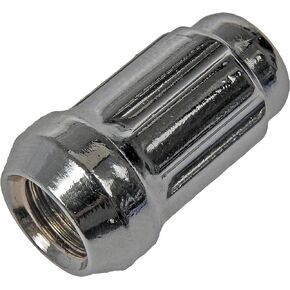 Dorman 711-315 Chrome Spline Drive Wheel Nut - M12-1.50 Compatible with Select Models, 4 Pack