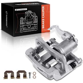 A-Premium Disc Brake Caliper Assembly with Bracket Compatible with Select Hyundai Models - Elantra 2011-2016, Elantra Coupe 2013-2014 - Rear Left Driver Side
