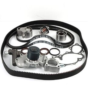 3.4L Engine Timing Belt Kit - with Water Pump Fits for 4RUNNER TACOMA TUNDRA 3.4L V6 Engine Timing Belt Water Pump Kit, 1-Year Warranty