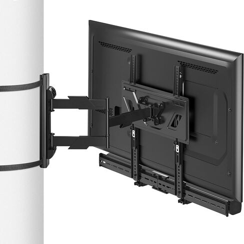 CondoMounts SBG8084 Universal Pillar Sound Bar Mount | Customized Size to FIT All-Brands | Easy Installation Above & Below TV | Holds 30lbs | Mounting Hardware Provided in Kuwait