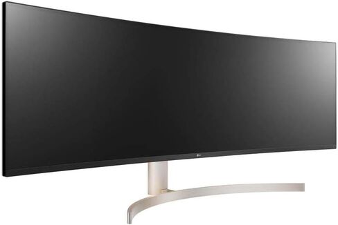 LG 49WL95C-W Ultrawide Dual QHD Monitor 49" 32: 9 (5120 x1440) Curved IPS Display, HDR10, USB Type-C, HDR 10, Ambient Light Sensor, 2 x 10W Stereo Speaker in Saudi Arabia