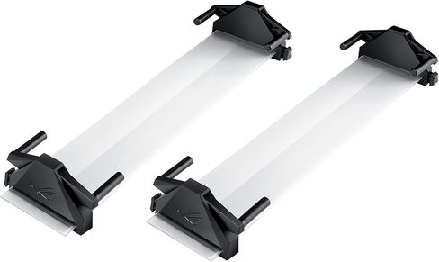 ASUS ROG Bezel-Free Kit ABF01 Universal Multi-Monitor Setup with Optical Micro-structures Easy Assembly, CLEAR, (Set of 2) in Saudi Arabia