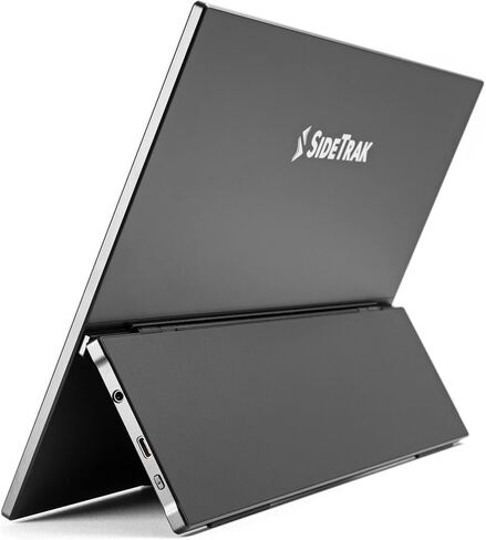 SideTrak Solo Pro 15.8" Portable Monitor - FHD 1080P LED Anti-Glare IPS Screen, Dual Display, for Mac, PC, Chrome Laptops, Game Consoles, USB or Mini HDMI Power, Double DisplayPort, Speakers, and HDR in Kuwait
