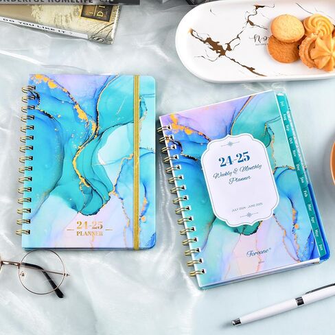 مخطط 2024-2025 - مخطط شهري أسبوعي 2024-2025، يوليو 2024 - يونيو 2025، 6.4 بوصة × 8.43 بوصة، مخطط 2024-2025 يوميًا أسبوعيًا وشهريًا in Kuwait