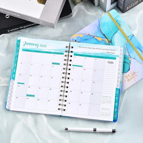 مخطط 2024-2025 - مخطط شهري أسبوعي 2024-2025، يوليو 2024 - يونيو 2025، 6.4 بوصة × 8.43 بوصة، مخطط 2024-2025 يوميًا أسبوعيًا وشهريًا in Kuwait