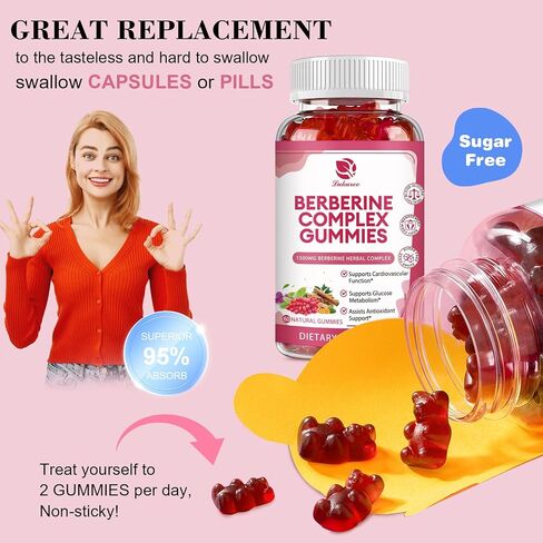 صمغ مركب البربارين - بربارين 1500 مجم مع قرفة سيلان والكركم والحليب الشوك والبطيخ المر - دعم مضاد للأكسدة - يعزز صحة المناعة العامة - 120 قطعة in Kuwait