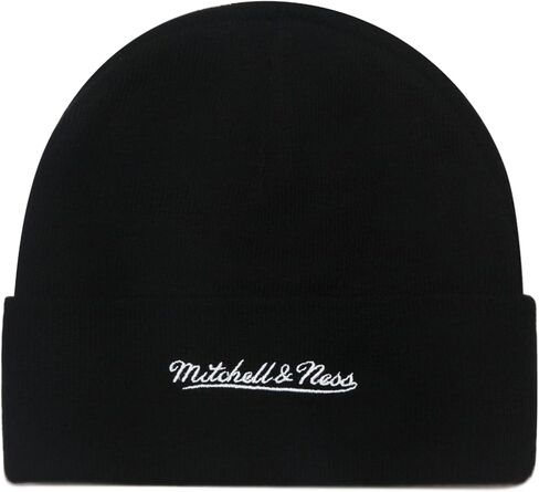 Mitchell & Ness Inter Miami CF Black MLS Great White Herons Cuff Knit Beanie Hat - Black/Light Pink in Saudi Arabia
