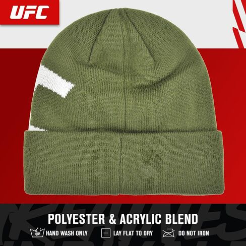قبعة كونسبت وان UFC، قبعة شتوية محاكة بأساور مع بطانة من الشيربا الصناعي وشعار الجاكار in Saudi Arabia