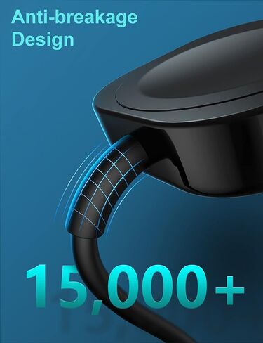 Black USB C iWatch Charger Cable Compatible with Apple Watch Series 9 SE 8 7 6 5 4 3 2, Wireless Magnetic Charging Cord[Type C Port], Portable Travel i Watched Charger-1.5m/5ft in Saudi Arabia