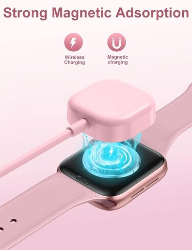 Black USB C iWatch Charger Cable Compatible with Apple Watch Series 9 SE 8 7 6 5 4 3 2, Wireless Magnetic Charging Cord[Type C Port], Portable Travel i Watched Charger-1.5m/5ft in Saudi Arabia