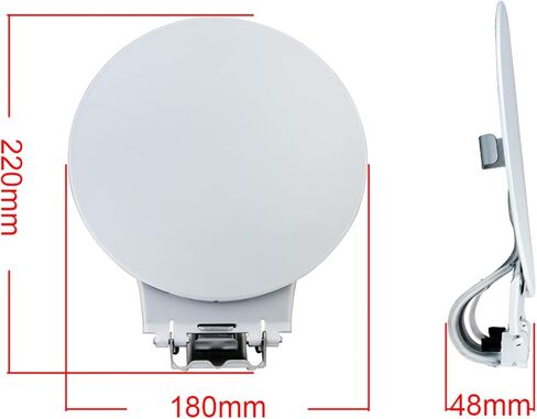 غطاء باب خزان الغاز 0856-029 1054493 15124080 متوافق مع شاحنات تشيفي سيلفرادو جي إم سي سييرا 1999-2006 مع سرير فولاذي بلون DIY in Kuwait