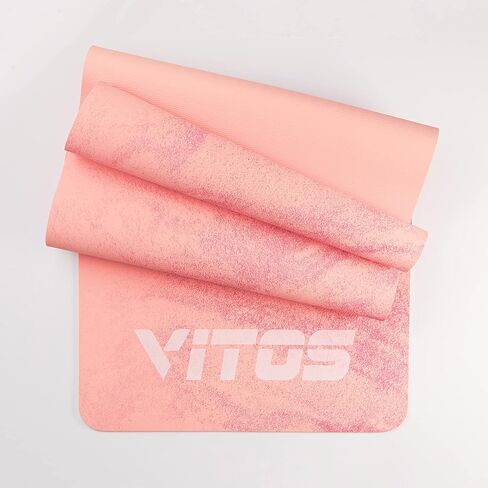 سجادة يوجا فيتوس للنساء والرجال، مقاس 72 بوصة × 24 بوصة × 1/4 بوصة، سجادة يوجا صديقة للبيئة من مادة TPE غير قابلة للانزلاق، سجادة للتمرين، مثالية لممارسة التمارين حافي القدمين (اليوغا، البيلاتس، اللياقة البدنية، التأمل) in Kuwait