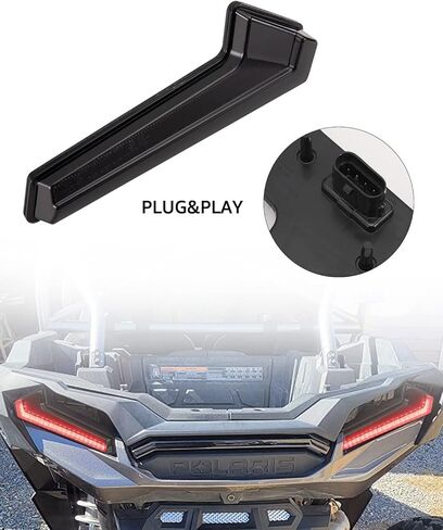 مصابيح إيقاف الفرامل RZR، مجموعة مصابيح خلفية LED A & UTV PRO لـ 2017-2022 Polaris RZR XP Turbo Sportsman 570 850 1000 ملحقات، أحمر، قطعتان in Kuwait