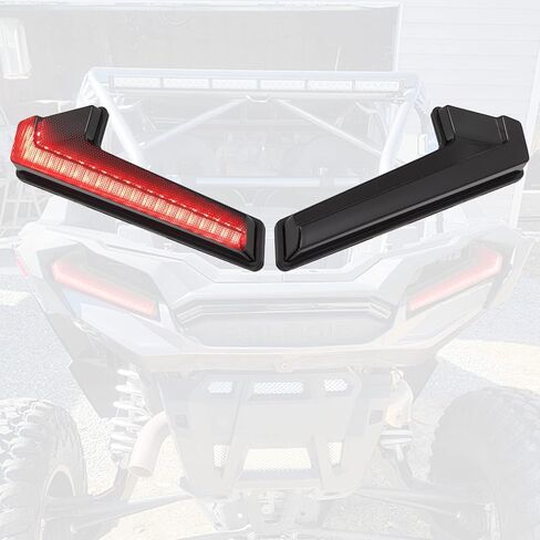 مصابيح إيقاف الفرامل RZR، مجموعة مصابيح خلفية LED A & UTV PRO لـ 2017-2022 Polaris RZR XP Turbo Sportsman 570 850 1000 ملحقات، أحمر، قطعتان in Kuwait