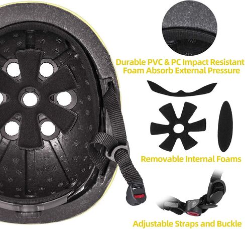خوذة دراجة للأطفال من DRBIKE للأطفال الصغار والأطفال من سن 3 إلى 8 سنوات، خوذة للأولاد والبنات متعددة الرياضات قابلة للتعديل لركوب الدراجات على الجليد والتزلج على الجليد، ألوان متعددة in Kuwait