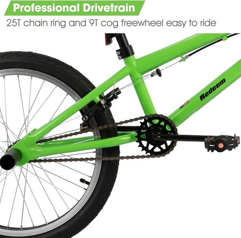 Hiland 20 inch Freestyle Kids BMX Bike,Beginner-Level to Advanced Riders with 360 Degree Gyro & 4 Pegs, Kids' Bicycles for Boys,Girls,Youth Multiple Colors in Saudi Arabia