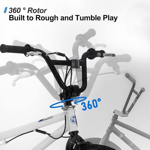 Hiland 20 inch Freestyle Kids BMX Bike,Beginner-Level to Advanced Riders with 360 Degree Gyro & 4 Pegs, Kids' Bicycles for Boys,Girls,Youth Multiple Colors in Saudi Arabia