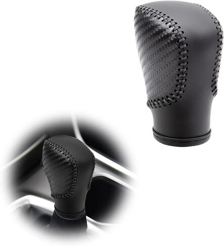 Leather Auto Gear Shift Knob Cover Protector Trim Cap Sticker for Honda Accord 10th Gen 2018-2022/Civic 2022-2025/CRV2023-2025 /HRV2023-2025 Accessories in Saudi Arabia