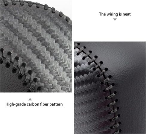 Leather Auto Gear Shift Knob Cover Protector Trim Cap Sticker for Honda Accord 10th Gen 2018-2022/Civic 2022-2025/CRV2023-2025 /HRV2023-2025 Accessories in Saudi Arabia