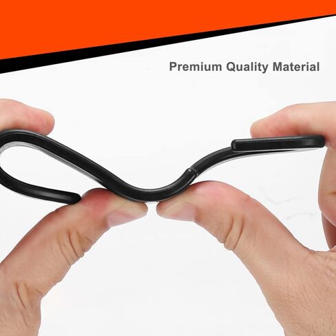 Luckybay 4 عبوات من خطافات مسند رأس مقعد السيارة، منظم تخزين الشماعات والإكسسوارات الداخلية لمحفظة المعاطف والمظلات والحقائب in Kuwait