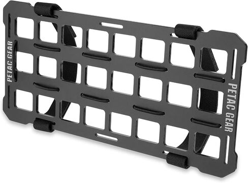 PETAC GEAR Car Sun Visor EDC Orgnaizer|Auto Rigid Molle Panels For Vehicles Car Seat Back Organizer Tactical Gears Rack Truck Mount Panels (Black) in Saudi Arabia