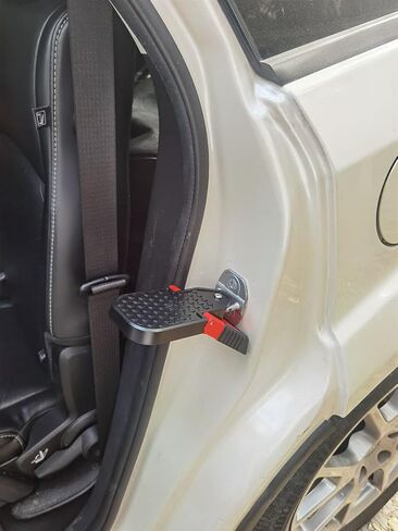 Car Door Step:Foldable Car Door Step Supports Both Feet, Climbing Assisted Car Roof Portable Steps Pedal for SUV, RV in Saudi Arabia