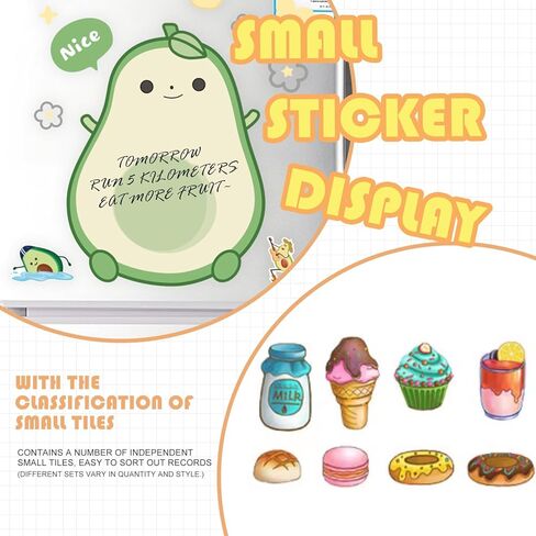 لوح مسح جاف مغناطيسي للثلاجة، ديكورات للثلاجة أو الباب المعدني، يأتي مع قلم تحديد وممحاة واحدة، للأطفال للكتابة والرسم (القطط) in Kuwait