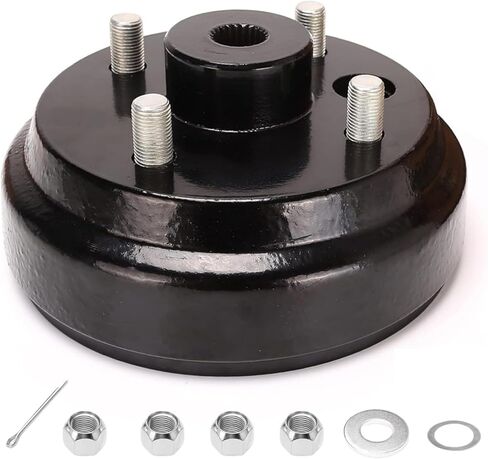 مجموعة محور طبلة الفرامل لعربة الجولف لـ EZGO TXT PDS 1982-up Electric & 1982-1993 2-Cycle Gas، OEM # 19186G1P 19186-G1P in Saudi Arabia
