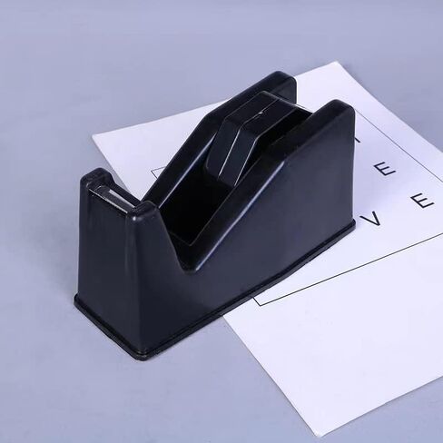 بكرة لاصقة لموزع شريط سطح المكتب (تناسب 1 بوصة و3 بوصة)، لشريط التقنيع، وشريط نقل الحرارة، وشريط الرسامين، وشريط الفريزر وشريط المطبخ (أسود) in Kuwait