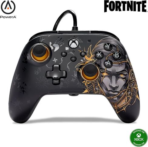 PowerA Advantage Wired Controller for Xbox Series X|S - Midas and 1000 V-Bucks in Saudi Arabia