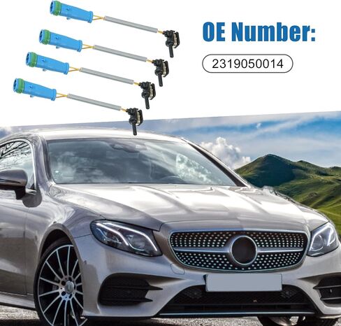 مستشعر تآكل وسادة الفرامل الأمامية والخلفية 2319050014 لسيارة Mercedes-Benz E300 2017 (مجموعة من 4) in Kuwait