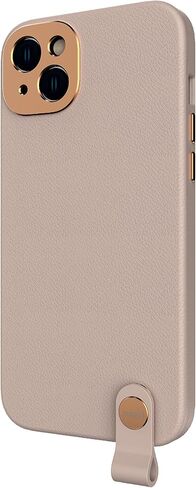 حافظة Moshi Altra Crossbody بتصميم إبزيم سريع قابل للفصل (لهاتف iPhone 14 6.1 بوصة)، متوافقة مع MagSafe، عدسات وأزرار من الألومنيوم [يُباع حزام حول الجسم وحزام المعصم بشكل منفصل]، أسود منتصف الليل in Saudi Arabia