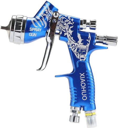 مجموعة بنادق رش الطلاء الاحترافية لجسم السيارات، مسدس رش hvlp لطلاء السيارات، مجموعة الجاذبية Pro TE20 Lite لجميع طلاء السيارات العلوي وفوهة اللمس 1.3 مم 600 مل in Kuwait