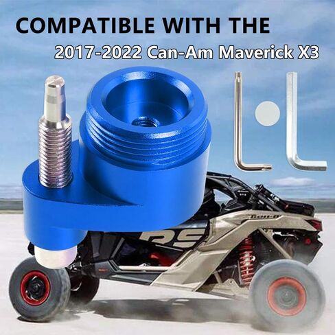أداة تغيير الحزام X3، مجموعة أدوات إزالة حزام CVT مع مفتاح ربط T30 Torx متوافق مع 2017-2022 Can Am Maverick X3 Trail Max، استبدل 529000088 708200720، أزرق in Saudi Arabia