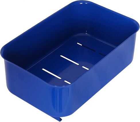 20-Gallon Portable Automotive Parts Washer Cabinet with 110v Electrical Pump, Work Basket, Removable Shelf, Blue in Kuwait