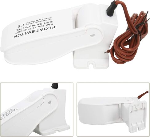 Amarine Made 1500GPH 12v Boat Bilge Pump Marine Plumbing Electric Bilge Pump with Float Switch-29mm ID Hose Low Noise in Saudi Arabia