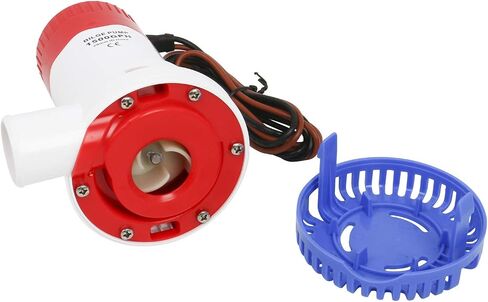 Amarine Made 1500GPH 12v Boat Bilge Pump Marine Plumbing Electric Bilge Pump with Float Switch-29mm ID Hose Low Noise in Saudi Arabia