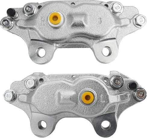 DRIVESTAR 19820 19821 فرجار الفرامل الأمامية على حد سواء جانب السائق والراكب لـ 84 85 Toyota 4Runner، 79-85 Toyota Pickup Front Left & Right الفرجار مجموعة فرجار الفرامل الجديدة مع الأجهزة in Saudi Arabia