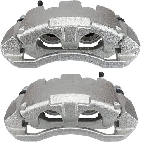 DRIVESTAR 19820 19821 فرجار الفرامل الأمامية على حد سواء جانب السائق والراكب لـ 84 85 Toyota 4Runner، 79-85 Toyota Pickup Front Left & Right الفرجار مجموعة فرجار الفرامل الجديدة مع الأجهزة in Saudi Arabia