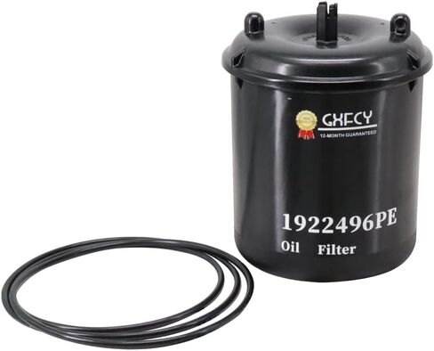 1922496PE(Upgrade) Oil Filter Replace 1643072 1872106 P550952 CS41008 A9061810086 BC7326 Compatible with MX13 Engine DAF Truck CF FA 410 Magnum MHD MX340 Bus Platform Chassis(3 Sealing Rings) in Saudi Arabia