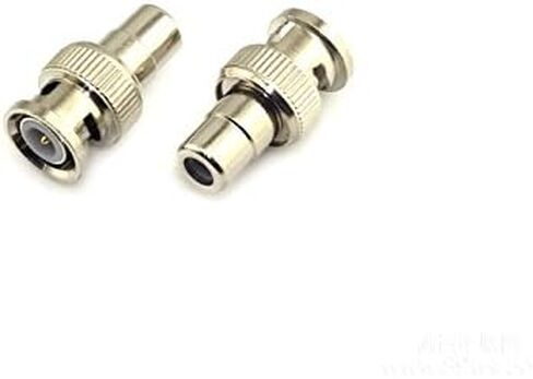 10 عبوات من قابس أنثى RCA إلى محولات جاك ذكر BNC موصل محوري لفيديو CCTV in Saudi Arabia