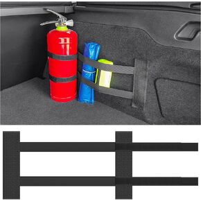 Elastic Car Trunk Organizer Nylon Net,Self-Adhesive Car Net Pocket as Car Organizers and Storage,Multifunctional Car Net Wall-Hugging Car Organizer Accessories Fit Car Backseat Trunk