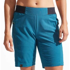 PEARL IZUMI شورت كانيون مع بطانة - نسائي أسود، 18