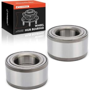 A-Premium 2 x Front Wheel Bearing Compatible with Toyota Tacoma 1995-2004, Tundra 2000-2006, 4Runner 1996-2002, Sequoia 2001-2007