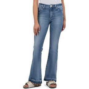 KUT من KLOTH للسيدات Stella High Rise Fab Ab Flare صدر تنحنح