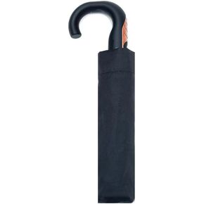 Smati Black Umbrella Mens Open & Close Deluxe Polling Showbrella مقاومة للرياح