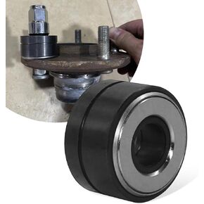 1 PC Car 22800 Wheel Stud Installer ، 1.6 "× 0.8" مقاومة للمعادن مقاومة للماء عجلات مركبة ، تعمل مع راتشيت أو مفتاح التأثير ، مناسبة لمعظم سيارات سيارات الدفع الرباعي لسيارات الدفع الرباعي (أسود)
