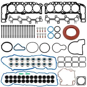 Cylinder Head Gasket Set with Bolts Compatible with Dodge Dakota Durango Ram 1500 Jeep Grand Cherokee 4.7L 287Cid 285Cid V8 1999-2003 Replacement for HS26157PT ES71129 CS26157