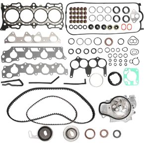 Head Gasket Set Timing Belt Kit Water Pump fit for ACURA CL,98-99,for HONDA ACCORD,98-02,for HONDA ODYSSEY,98,for ISUZU OASIS,98-99,OE HS26155PT,HS54216,HS4010,SL1000,TBK244,WPHO012,TBKWP244
